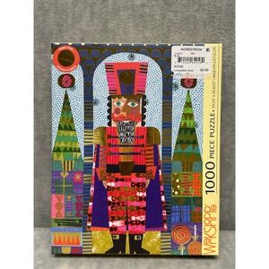 Puzzle WerkShoppe Festive Nutcracker 1000 Piece Jigsaw Fancy Foil Holiday Art
